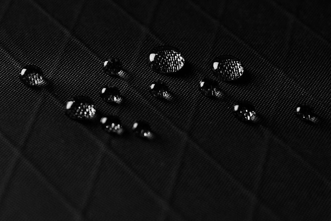 Close-up of black X-Pac VX42 fabric